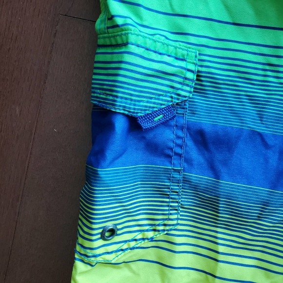 Swimwear Swim Trunks Shorts blue green - Picture 2 of 4